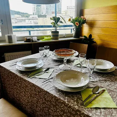 Center With A Castle View, Parking Ljubljana